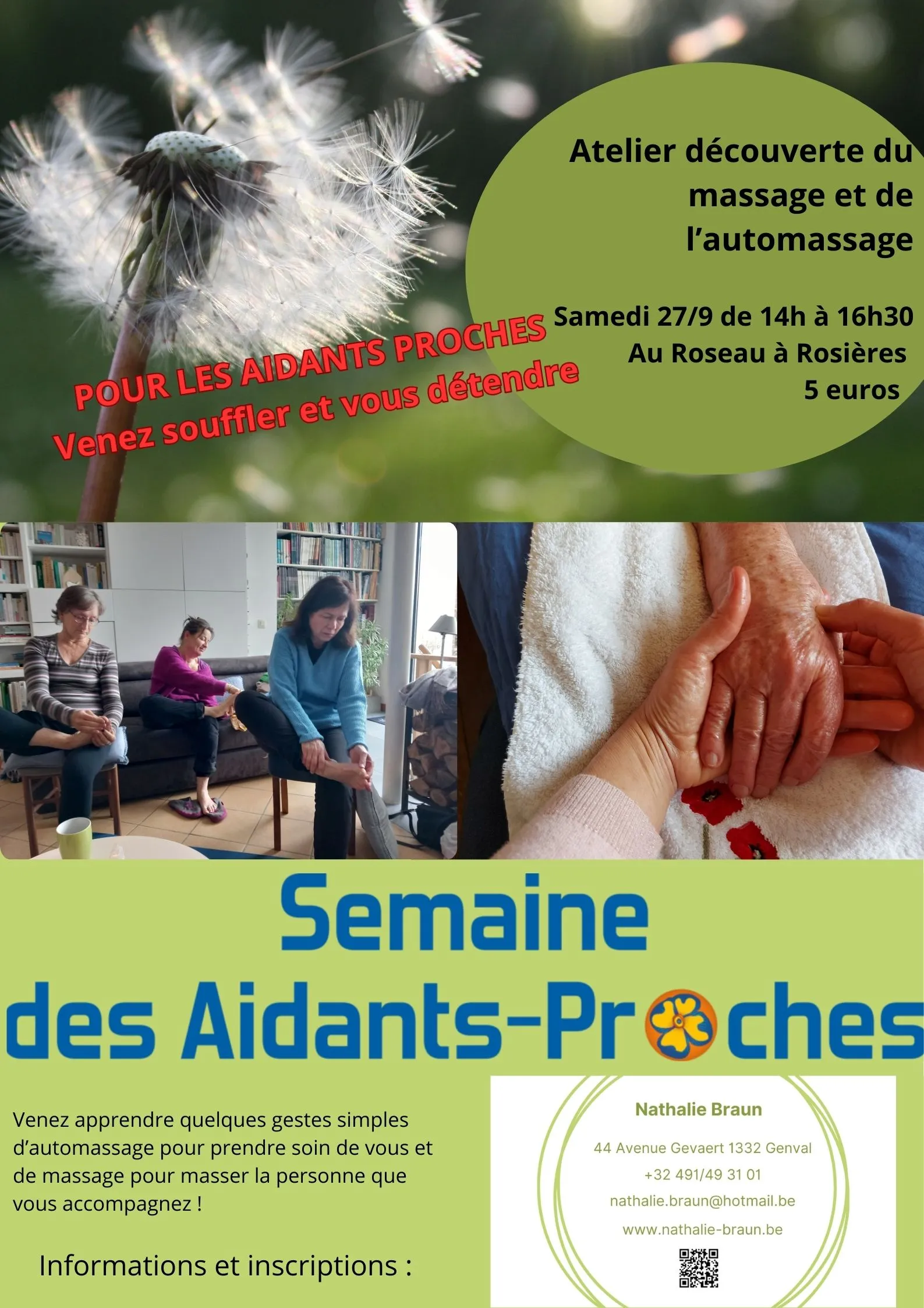 Atelier massage